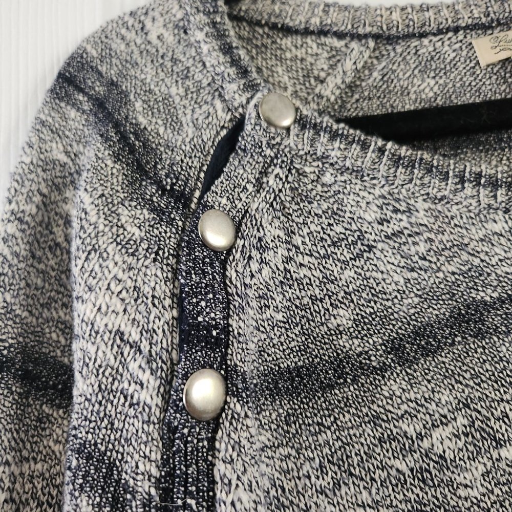 Lucky Brand Navy / Gray Sweater